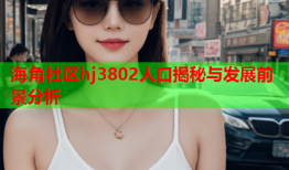 海角社区hj3802人口揭秘与发展前景分析